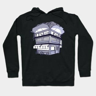 Monochrome Ramen Shop Hoodie